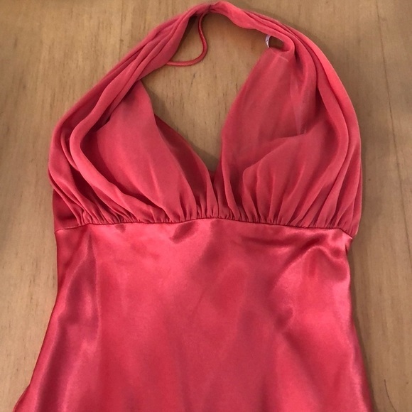 David’s Bridal Burnt Orange Bridesmaids Dress Sz 4 - Picture 1 of 5